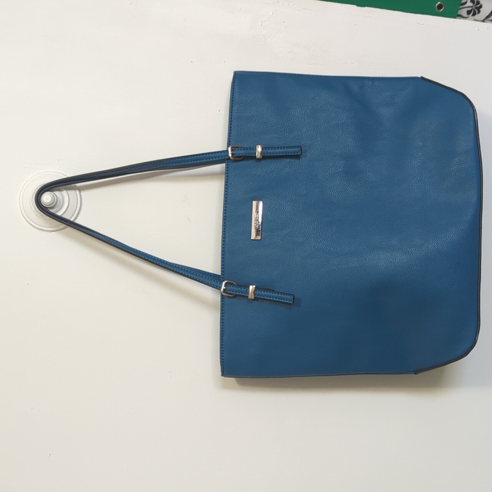 Nine West Blue Tote Bag